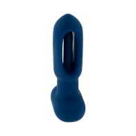 Evolved The Flapper Vibrador Recargable con Control Remoto Silicona Azul