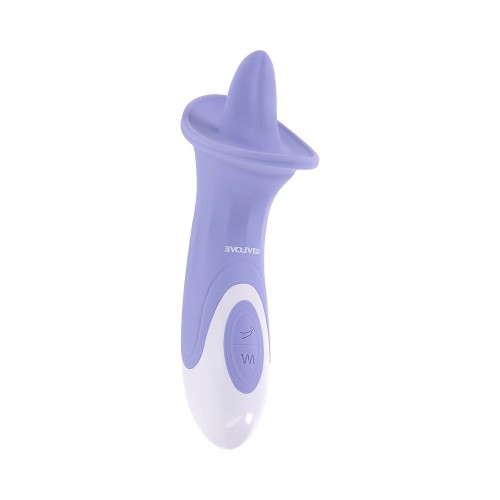 Vibrador Lingual Recargable Evolved Lix & Kisses