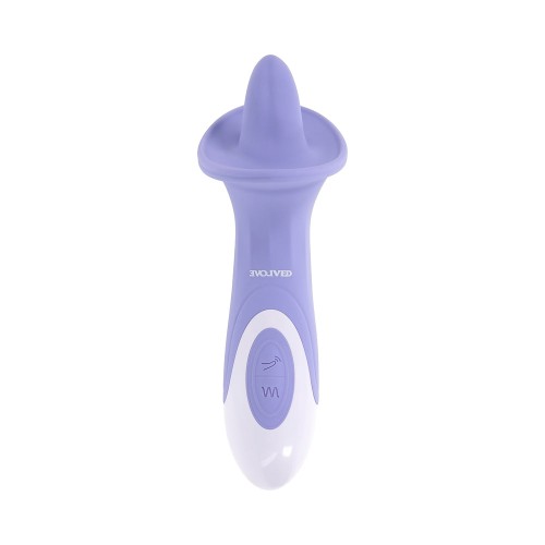 Vibrador Lingual Recargable Evolved Lix & Kisses