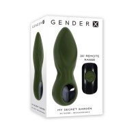 Plug Anal Vibrador Recargable de Gender X con Control Remoto para un Placer Mejorado