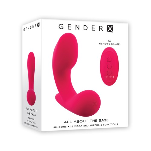 Vibrador Recargable Gender X All About the Bass