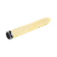 Vibrador de Cristal Recargable Playboy Twist Of Fate Amarillo