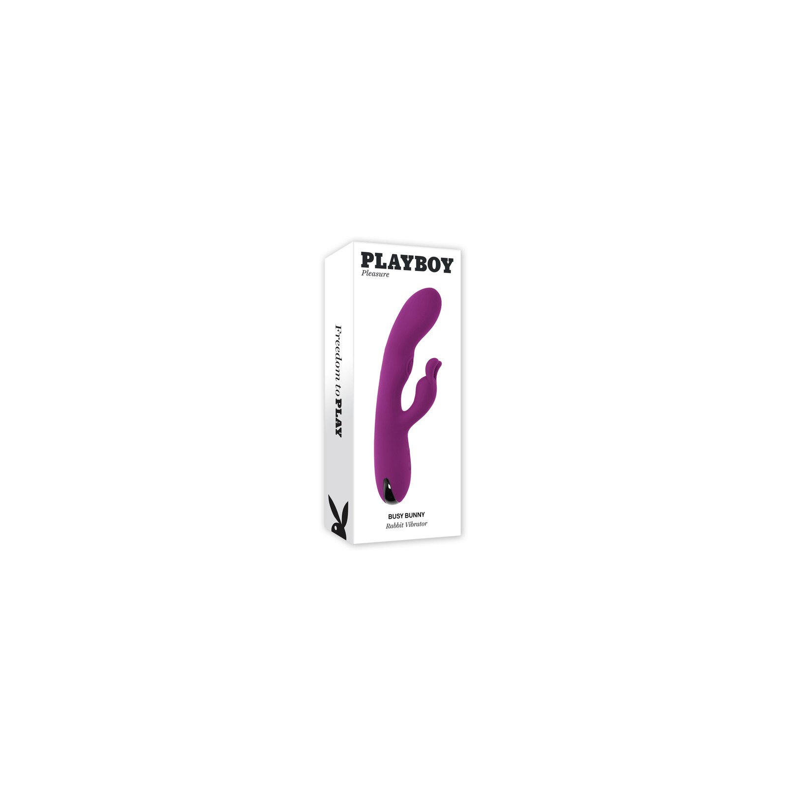 Playboy Busy Bunny Dual Stimulator Vibrator Silicone Wild Aster