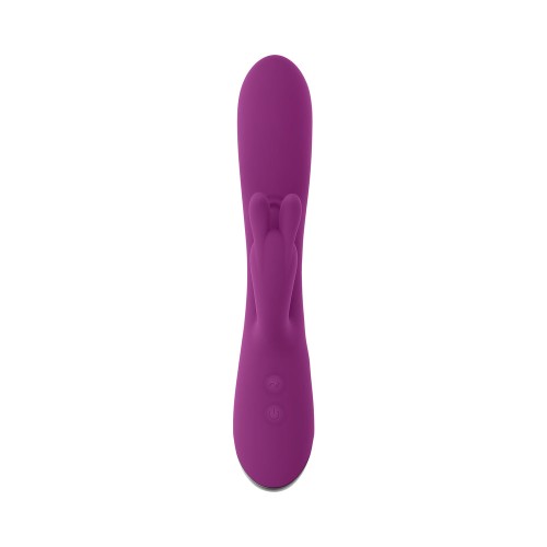 Playboy Busy Bunny Dual Stimulator Vibrator Silicone Wild Aster