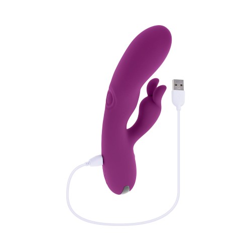 Vibrador Estimulador Doble Playboy Busy Bunny Silicona Wild Aster