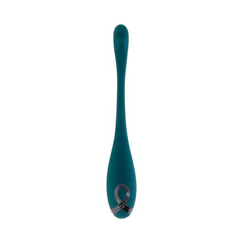 Vibrador Pinpoint Perfection de Playboy Verde Profundo