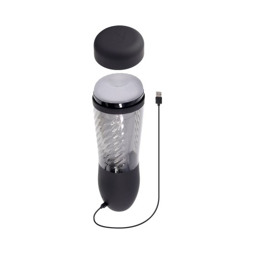 Playboy Whirlwind Rechargeable Thrusting Stroker