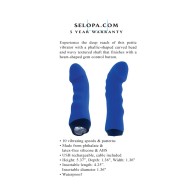 Selopa Blue Banger Rechargeable Vibrator