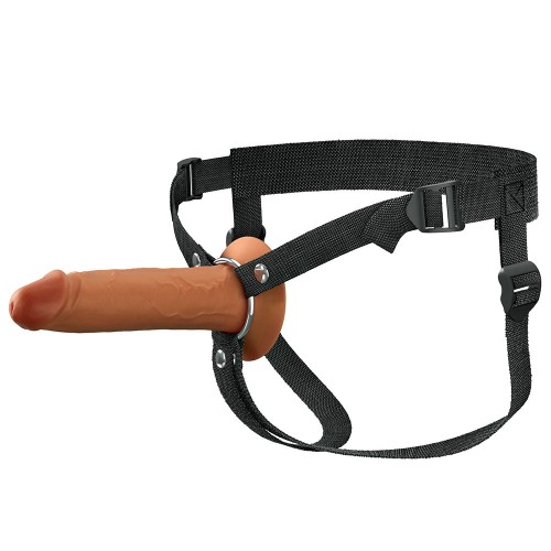 Fantasy X-Tensions Elite Hollow Strap-On 7 in Brown