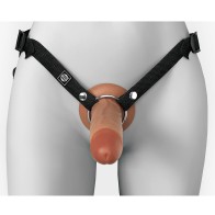 Fantasy X-Tensions Elite Hollow Strap-On 7 in Brown