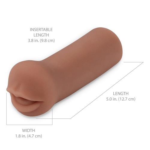 Extreme Coed Cocksucker Toy for Realistic Pleasure