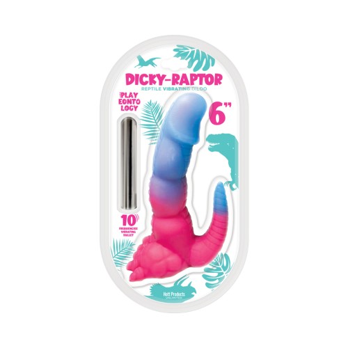 Playeontology Dicky Raptor Vibrating Silicone Dildo