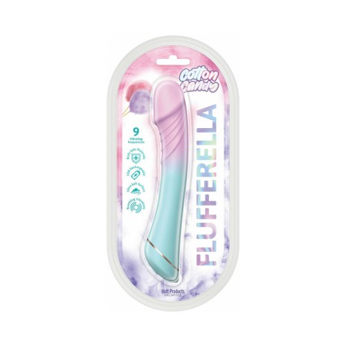 Cotton Candy Silicone Vibrator with 9 Frequencies