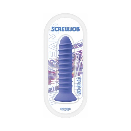 Wet Dreams Vibrador Elaborado Lavanda Silicona