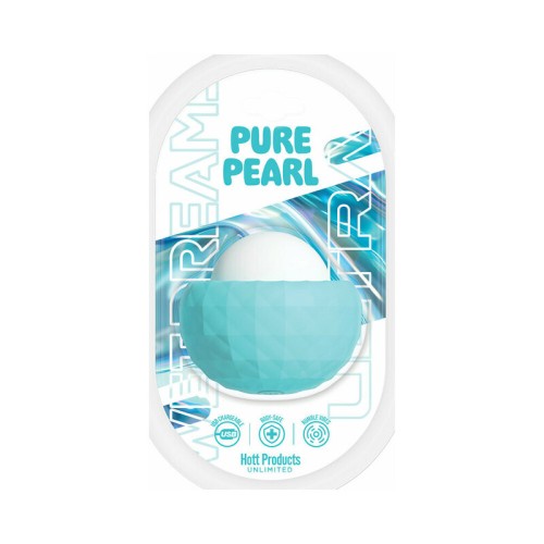 Wet Dreams Pure Pearl Mini Vibe Massager Silicone Aqua