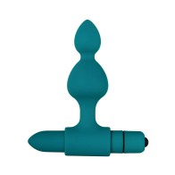 Vibrating Bumpy Bead Anal Plug Set