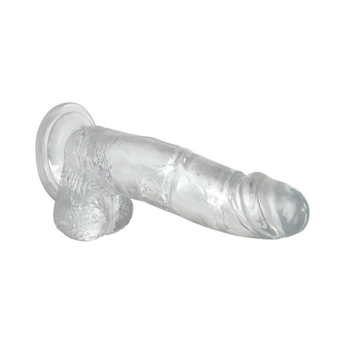 Adam & Eve Crystal Clear 8 inch Dildo