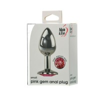 Small Pink Gem Anal Plug for Beginners