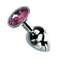 Small Pink Gem Anal Plug for Beginners