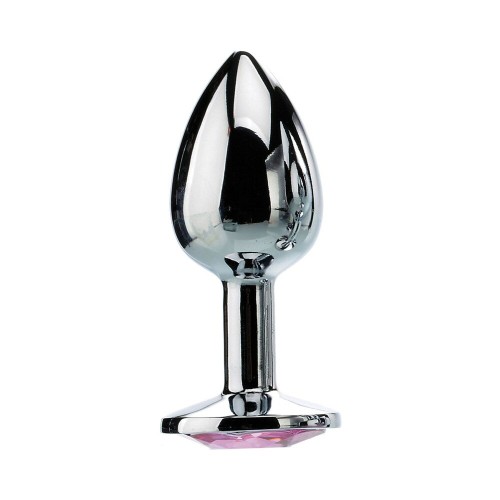 Adam & Eve Pink Gem Medium Anal Plug