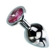 Adam & Eve Pink Gem Medium Anal Plug