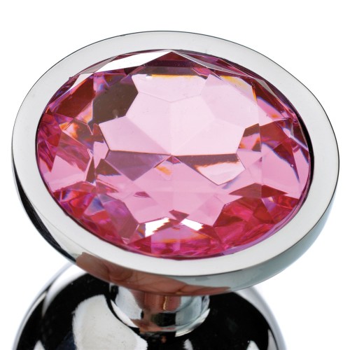 Adam & Eve Large Pink Gem Anal Plug - Sensational Pleasure