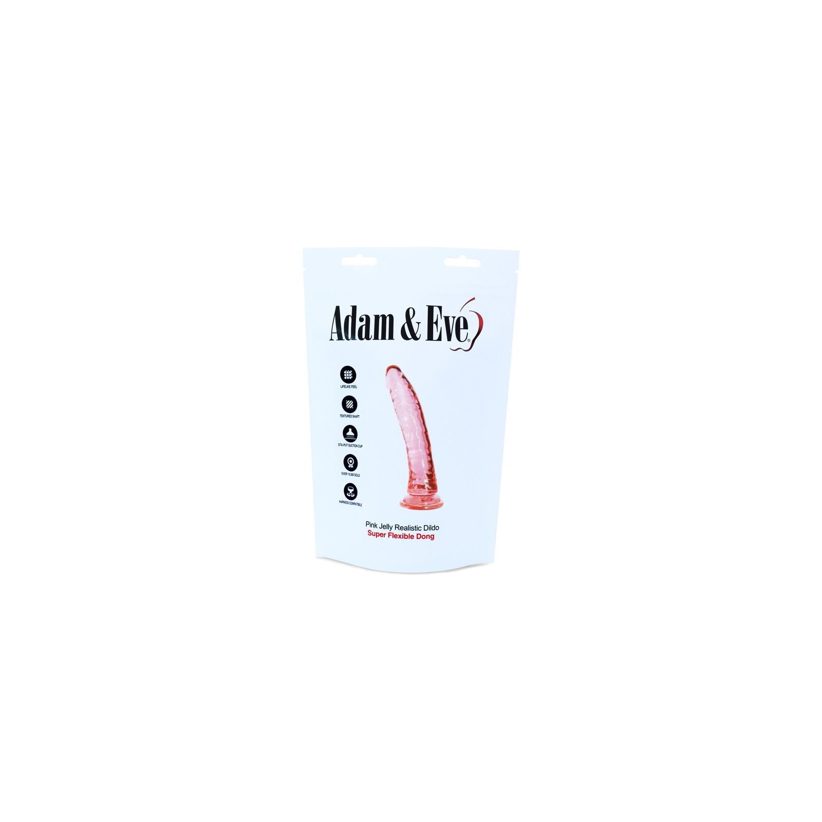 Adam & Eve Pink Jelly Dildo - Realistic and Pleasurable