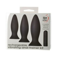 Adam & Eve Rechargeable Anal Plug Trainer Kit for Beginners