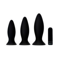 Adam & Eve Rechargeable Anal Plug Trainer Kit for Beginners