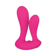 Vibrador de Entrada Dual Adam & Eve con Control Remoto