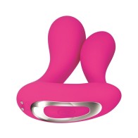 Vibrador de Entrada Dual Adam & Eve con Control Remoto