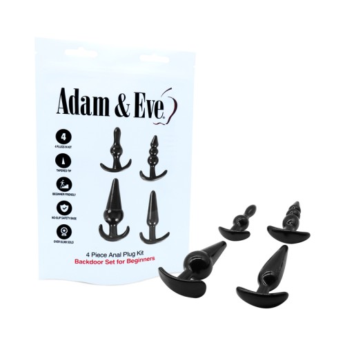 Kit de 4 Tapones Anales Adam & Eve