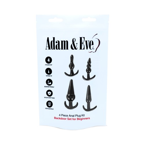 Kit de 4 Tapones Anales Adam & Eve