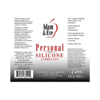 Adam & Eve Personal Silicone Lubricant 4 oz - Ultimate Comfort