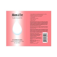 Adam & Eve Forbidden Anal Lubricant 4 oz