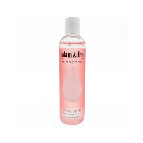 Adam & Eve Forbidden Water-Based Anal Lubricant 8 oz.