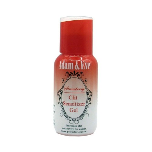 Gel Sensibilizador de Clítoris Sabor Fresa Adam & Eve 1 oz.