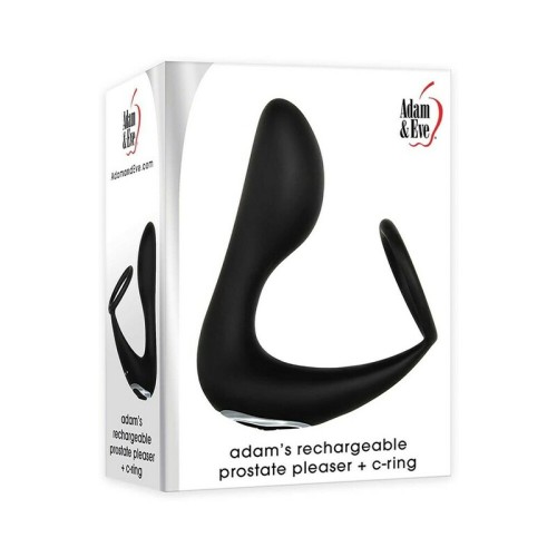 Adam & Eve's Rechargeable Prostate Pleaser + C-Ring