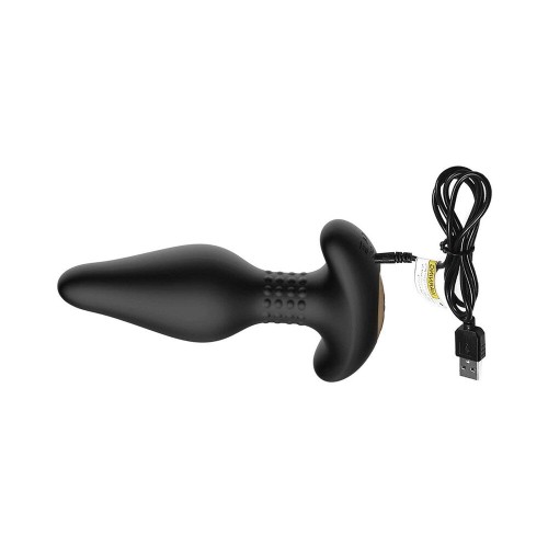 Plug Vibrador y Rimming Carl de Adam & Eve - Placer Supremo