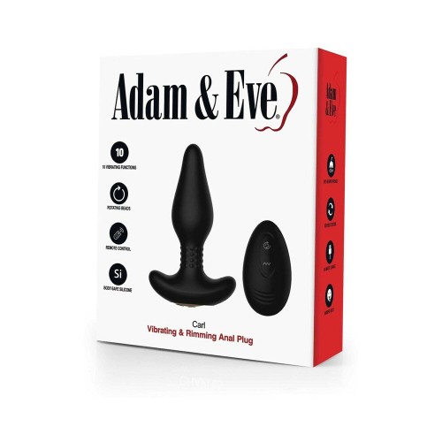 Adam & Eve Carl Vibrating & Rimming Plug - Ultimate Pleasure