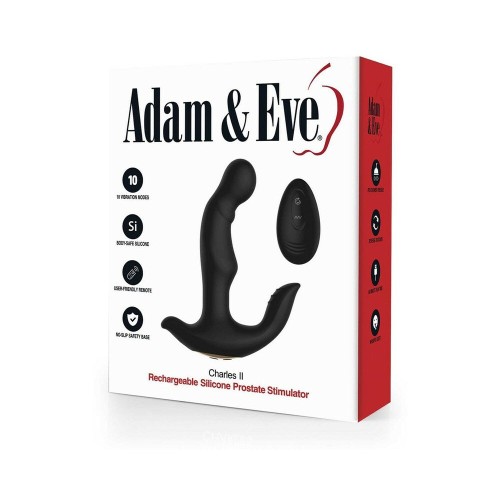 Estimulador Prostático Recargable Adam & Eve - Placer de Lujo