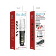 Adam & Eve Gawk Gawk Rotating Vibrating Masturbator