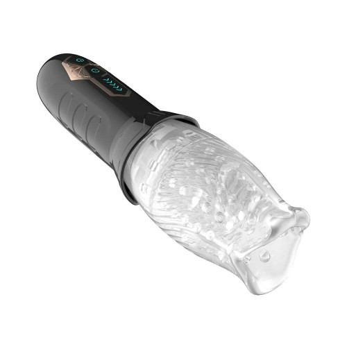 Adam & Eve Gawk Gawk Rotating Vibrating Masturbator