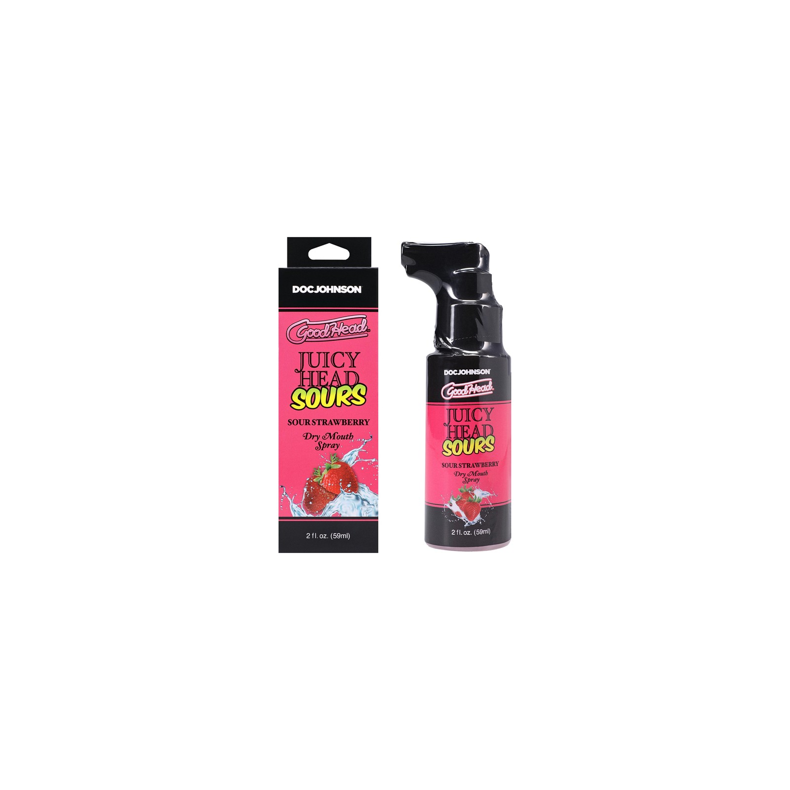 GoodHead Juicy Sour Strawberry Mouth Spray