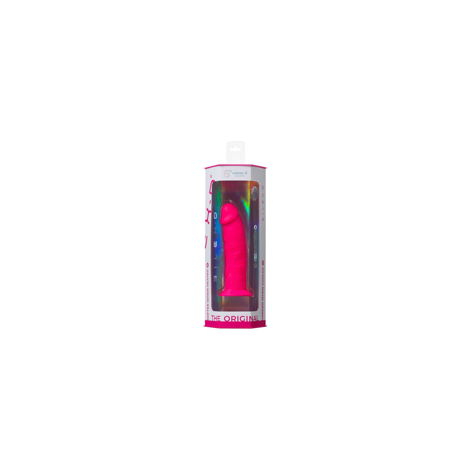 Dildo Modelo 2 SILEX-D 6 in. Rosa