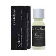 Aceite de Perfume de Feromonas Pure Instinct Velvet Dropper 0.5 oz.