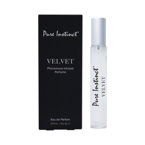 Spray de Perfume de Feromonas Velvet Pure Instinct 0.31 oz