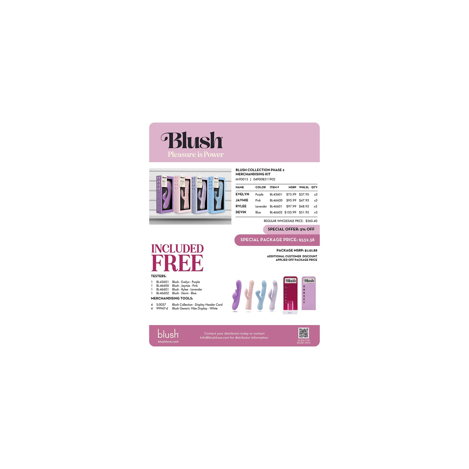 Blush Collection Phase 2 Merchandising Kit