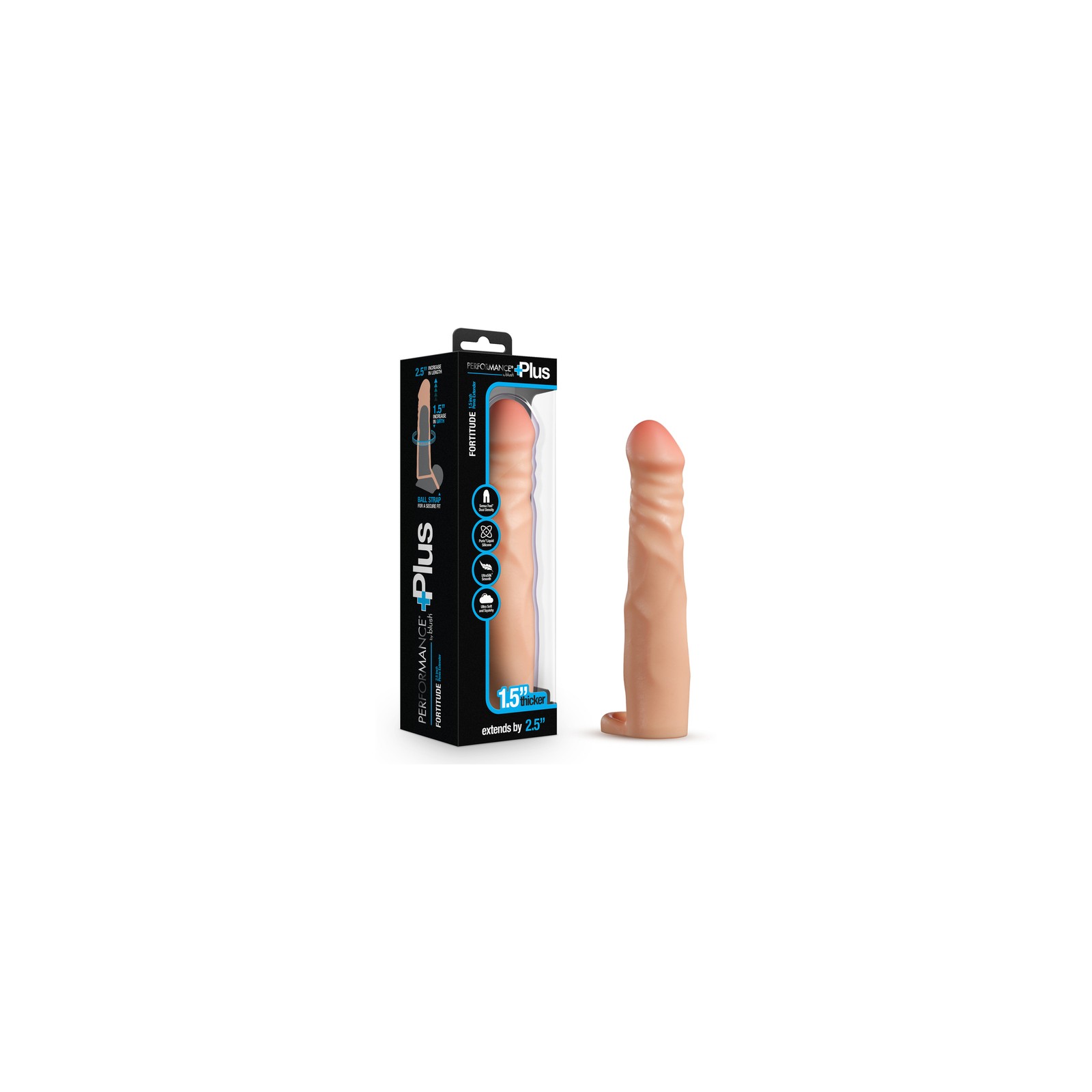 Extensor de Pene de Silicona Performance Plus 2.5 in.