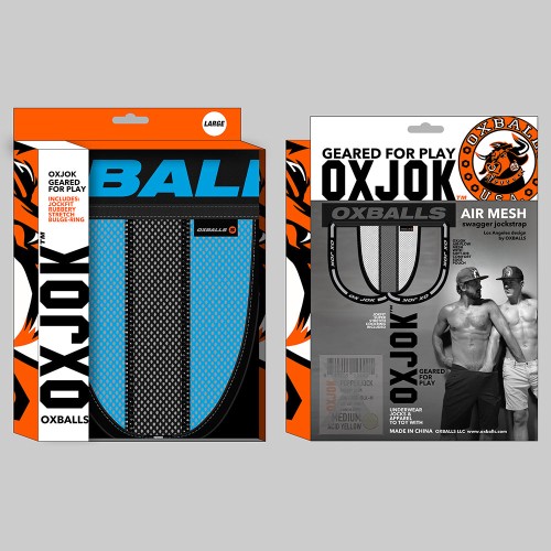 Oxballs Oxjok Airmesh Swagger Slider-Strap Jock for Comfort